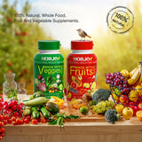 Nature Fruits and Veggies/Vitamins Supplements Dietary Nutritional Balance 90 Fruit and 90 Veggie Capsules