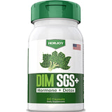 DIM SGS + - Hormone + Detox.Encourages Hormone Balance, Hormonal Acne Supplements,Helps Control Appetite,Promotes Detoxification(60 Capsules)