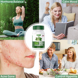 DIM SGS + - Hormone + Detox.Encourages Hormone Balance, Hormonal Acne Supplements,Helps Control Appetite,Promotes Detoxification(60 Capsules)